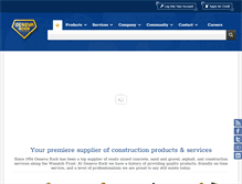 Tablet Screenshot of genevarock.com